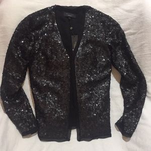 Talbots Elegant Sequin Blazer